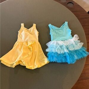 Revolution Yellow and Blue Dance Costumes Vibrant and Playful